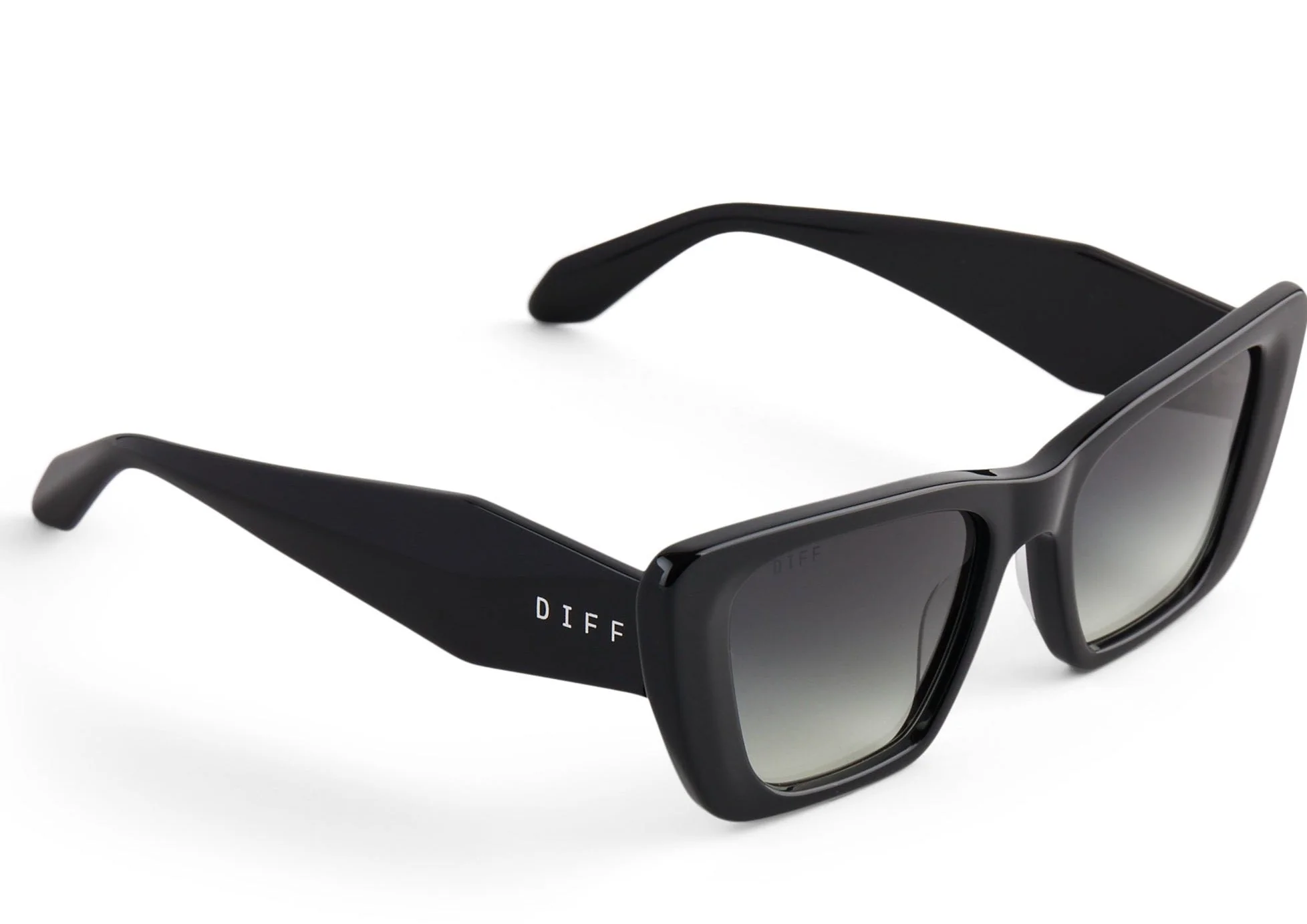 Aura Sunglasses - Black and Grey Gradient - Image 4