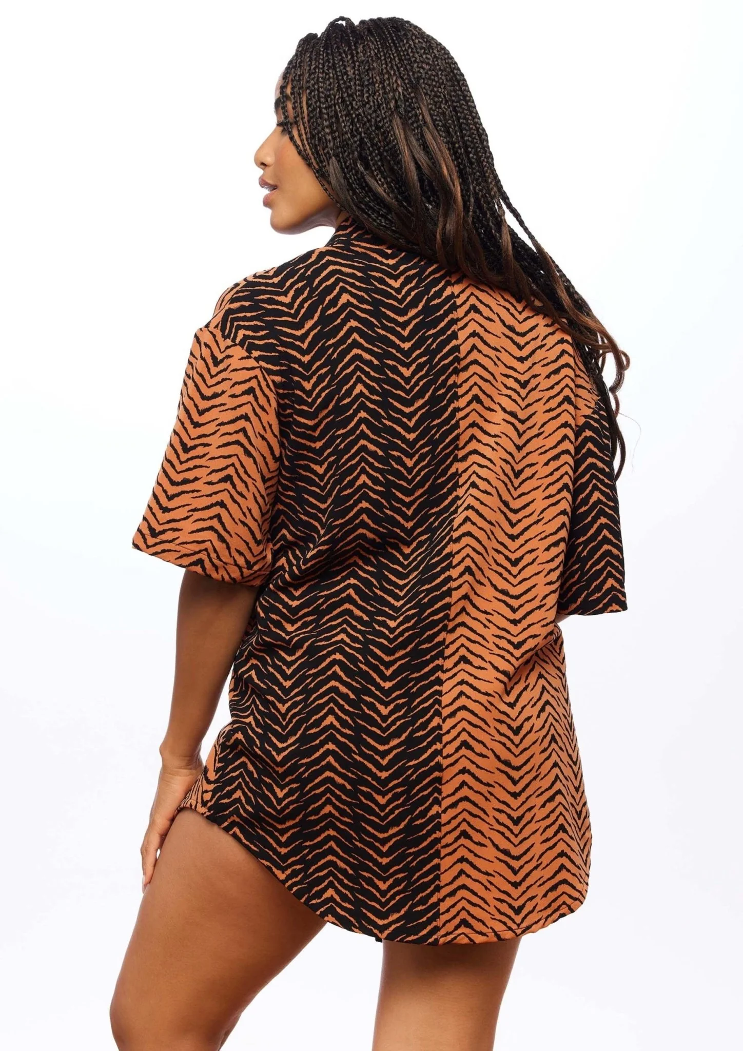 Carlsbad Button Down Shirt - Tiger Switch Print - Image 12